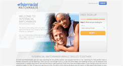 Desktop Screenshot of interracialmatchmaker.com